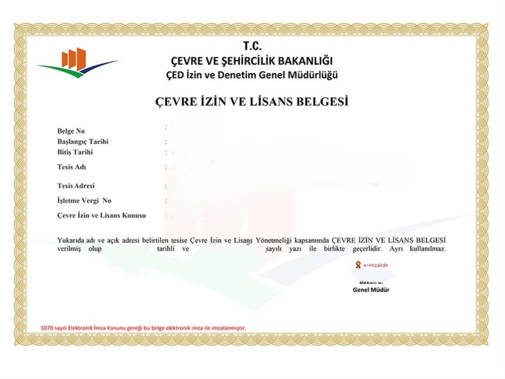 Çevre İzin ve Lisans Belgesi Nasıl Alınır?